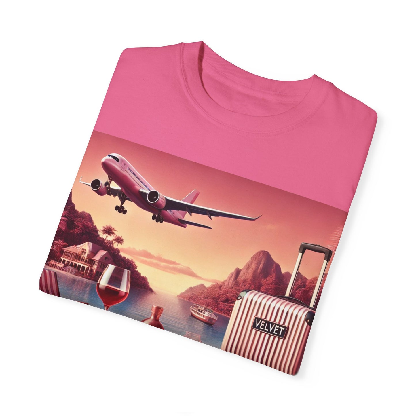 Smoked Mai Tai Pink Sunset T-shirt