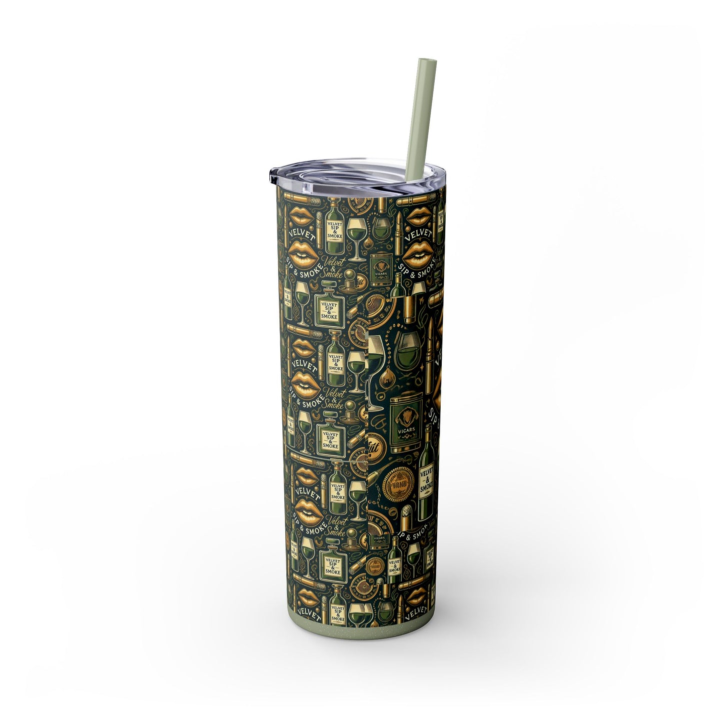 Velvet Sips Skinny Tumbler