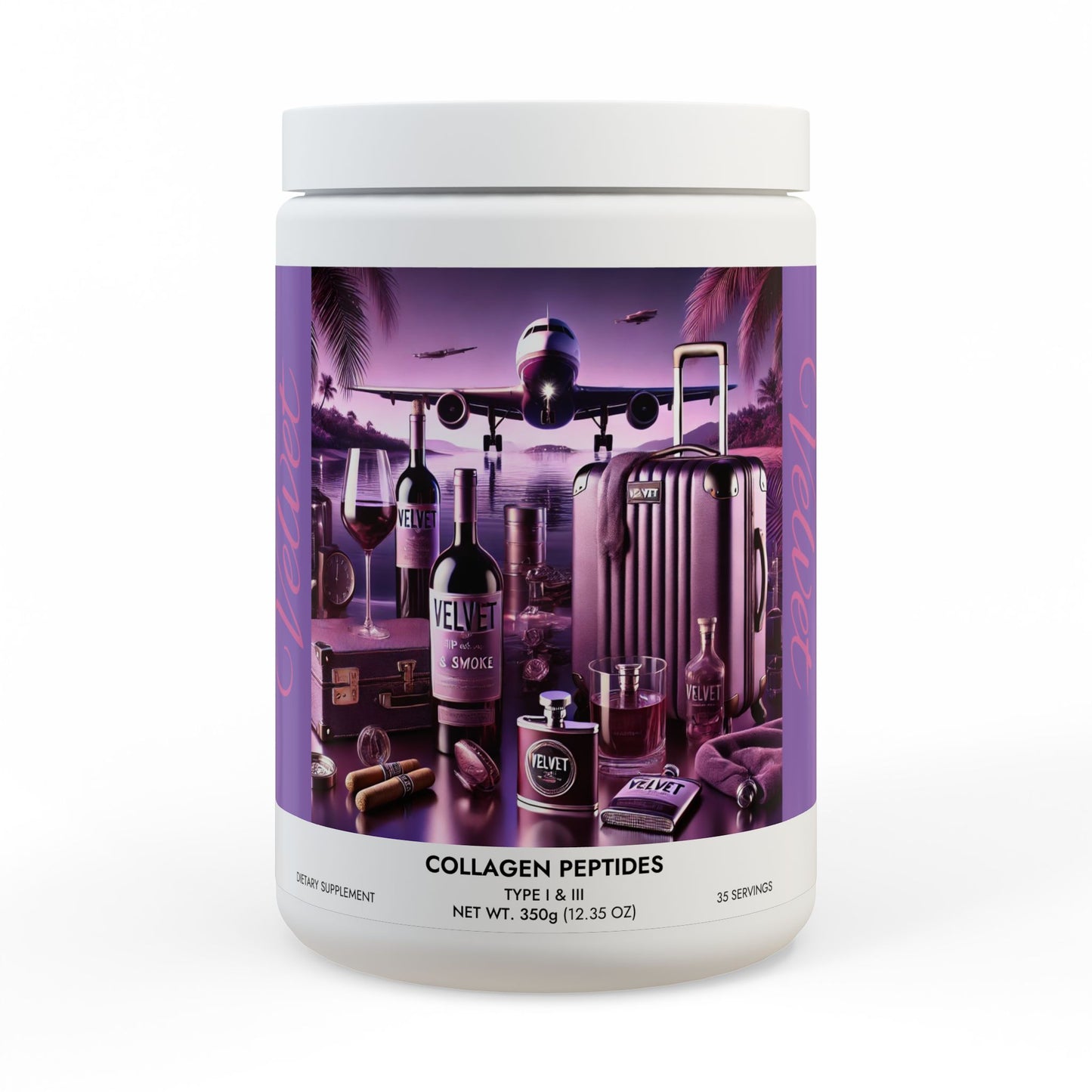 Velvet Collagen Peptide Supplement (350g, 12.3oz)