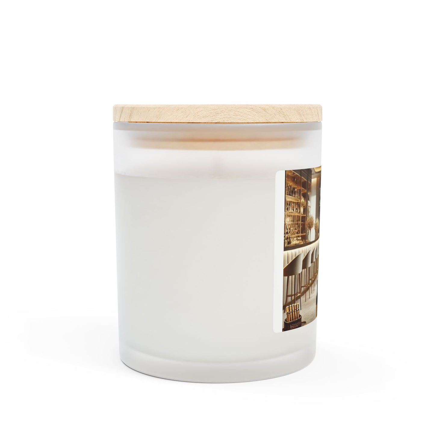 Cuvée Frosted Glass Candle
