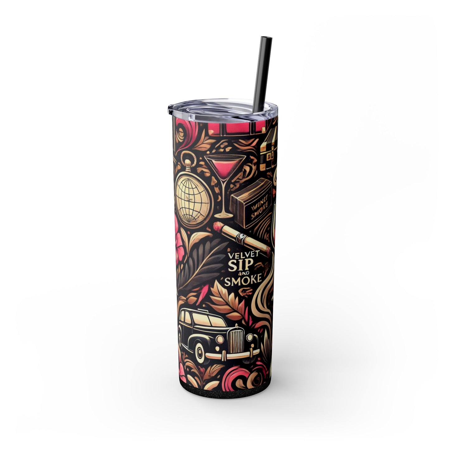 Velvet Sips Skinny Tumbler