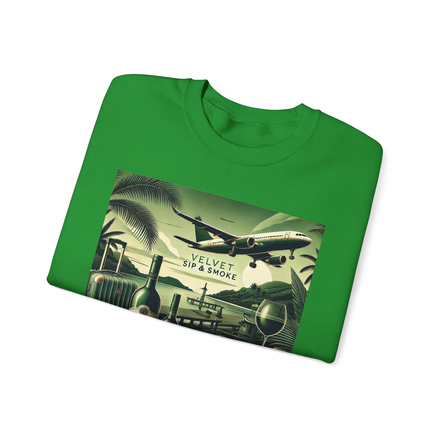 Smoked Mai Tai Green Sweatshirt