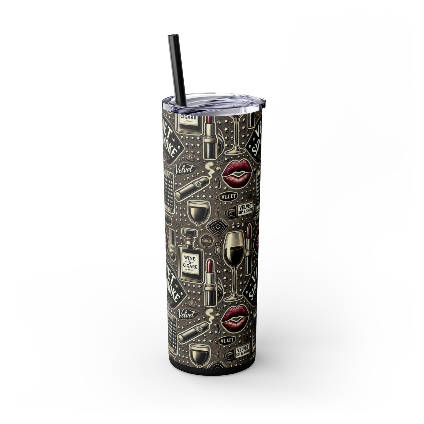 Velvet Sips Skinny Tumbler