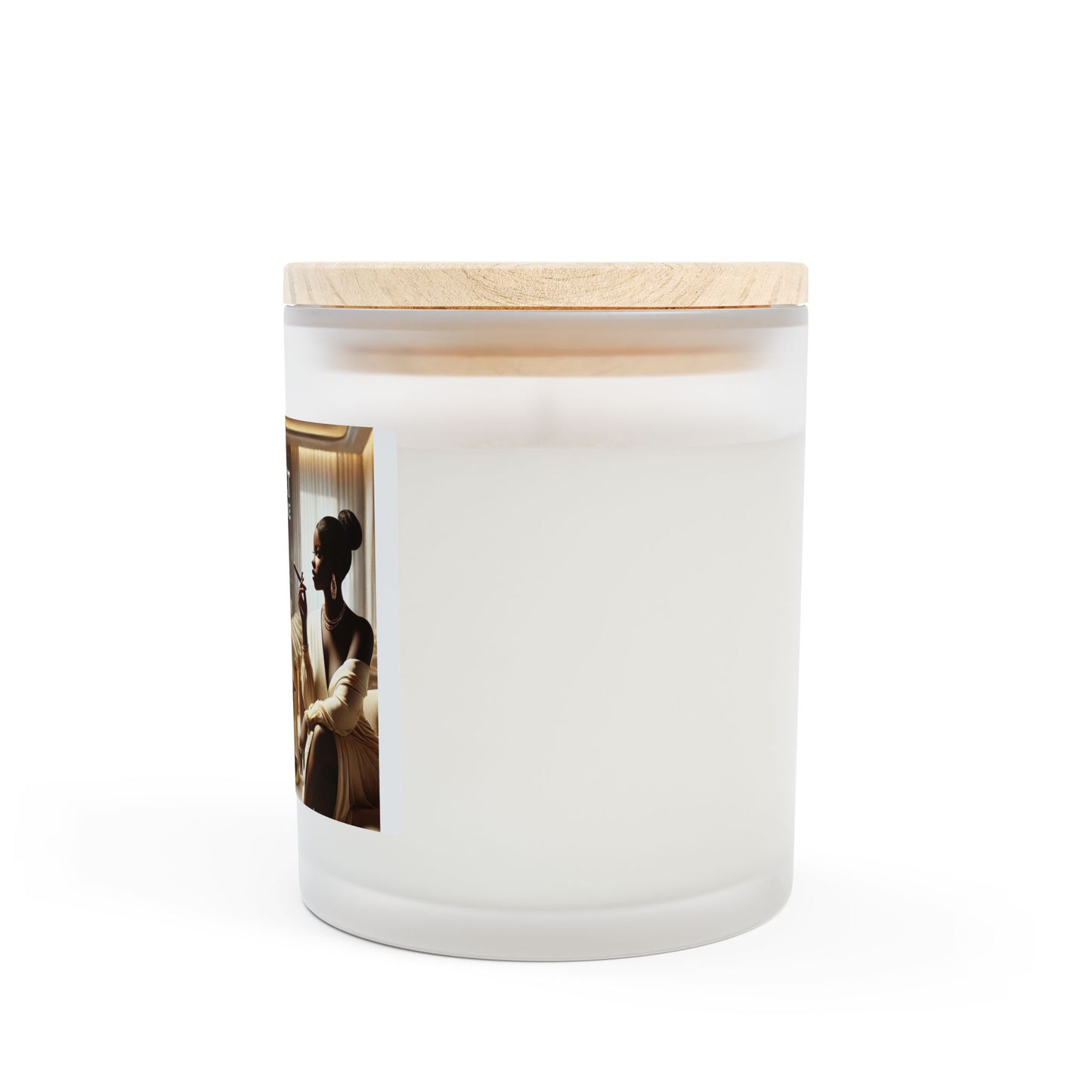 Cuvée Frosted Glass Candle