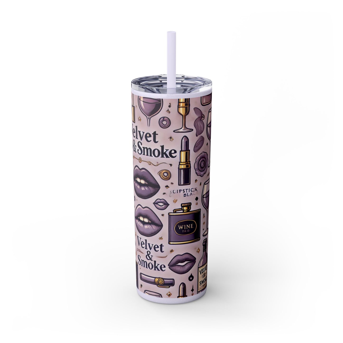 Velvet Sips Skinny Tumbler