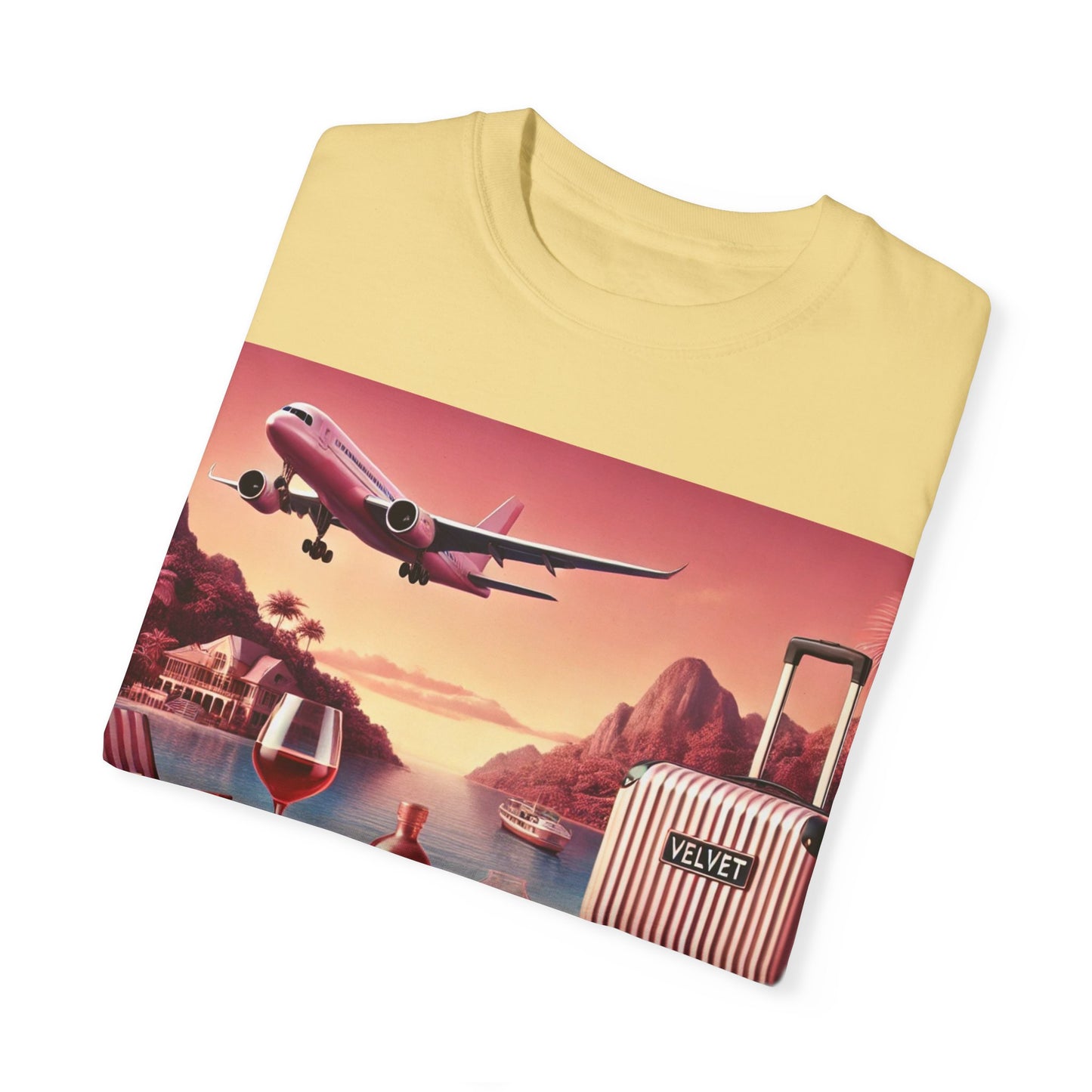 Smoked Mai Tai Pink Sunset T-shirt