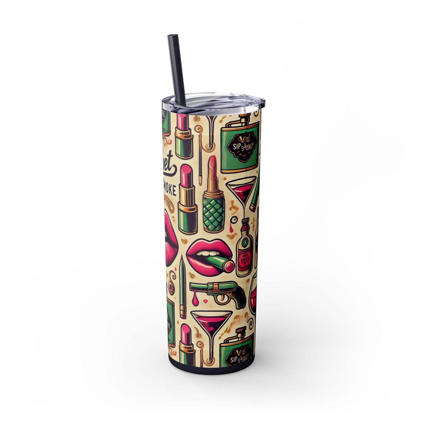 Velvet Sips Skinny Tumbler