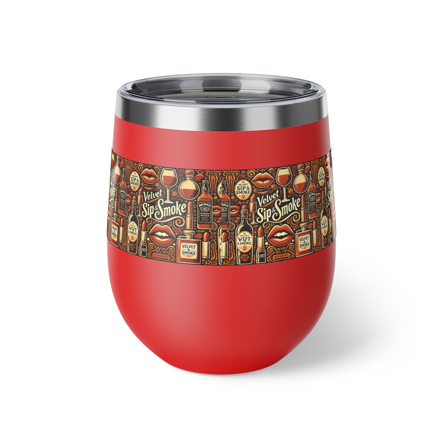 Velvet Sips Luxe Stemless Cup