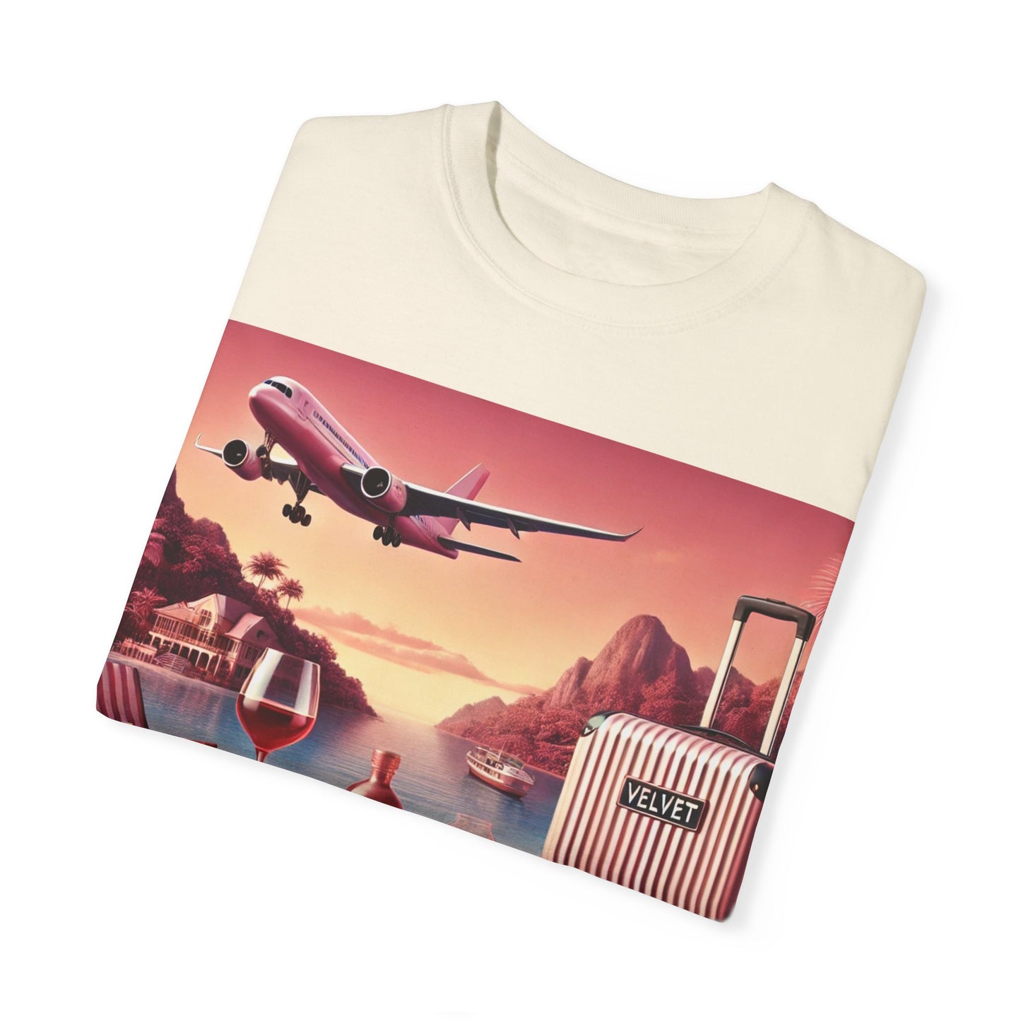 Smoked Mai Tai Pink Sunset T-shirt