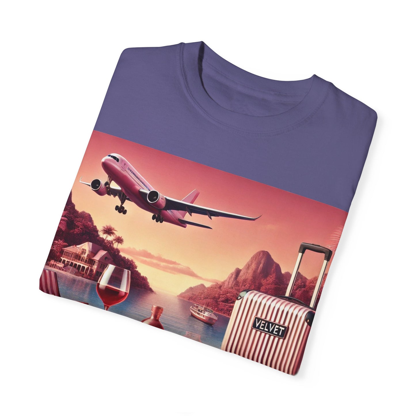 Smoked Mai Tai Pink Sunset T-shirt