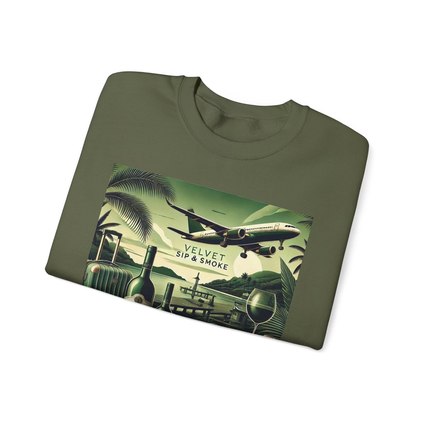 Smoked Mai Tai Green Sweatshirt