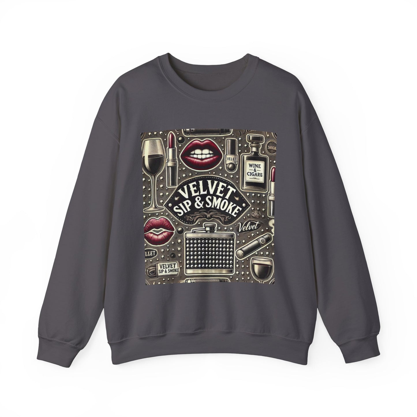 Vintage Vices Studded Pattern Sweatshirt
