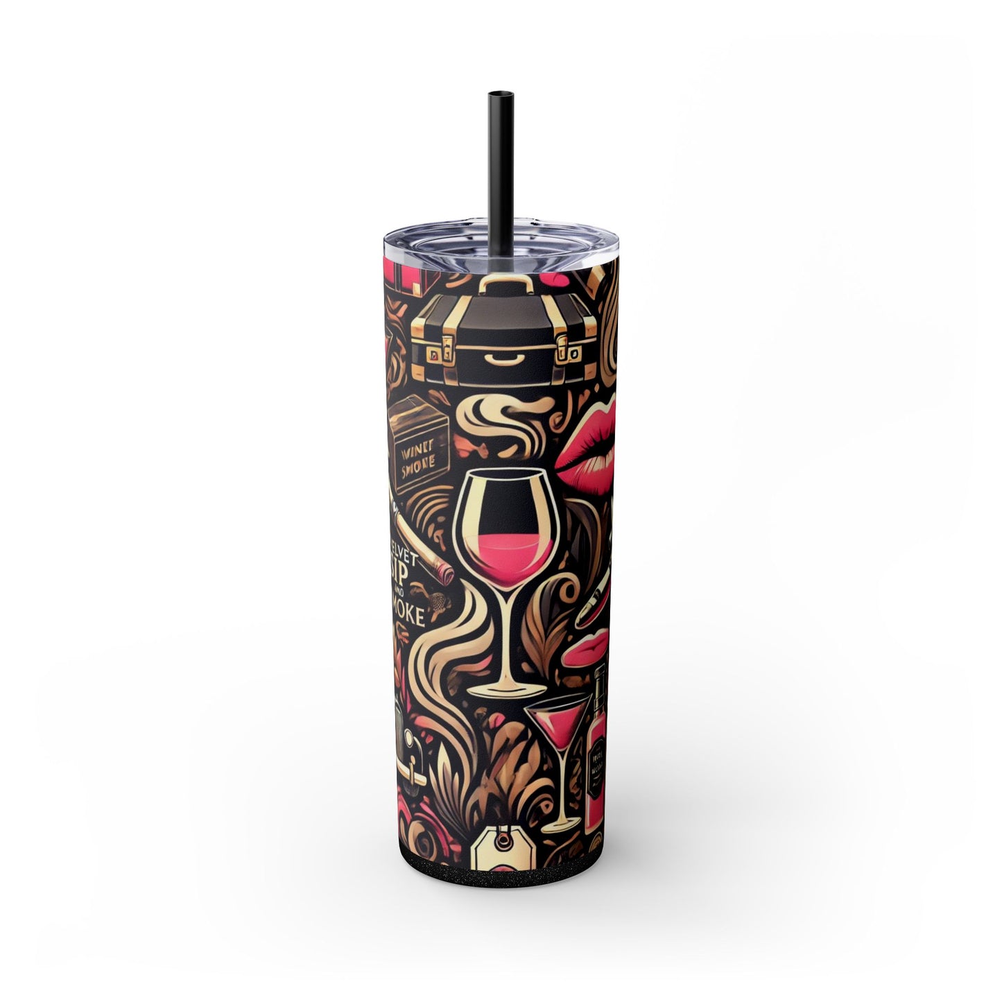 Velvet Sips Skinny Tumbler