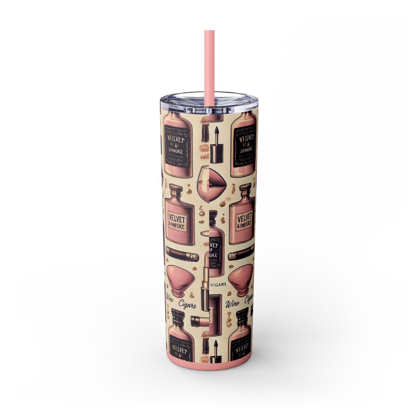 Velvet Sips Skinny Tumbler