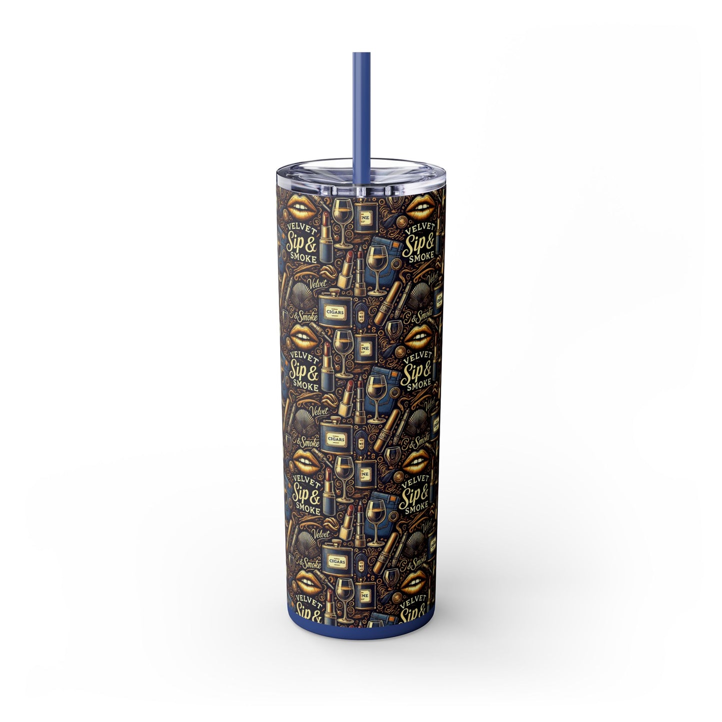 Velvet Sips Skinny Tumbler