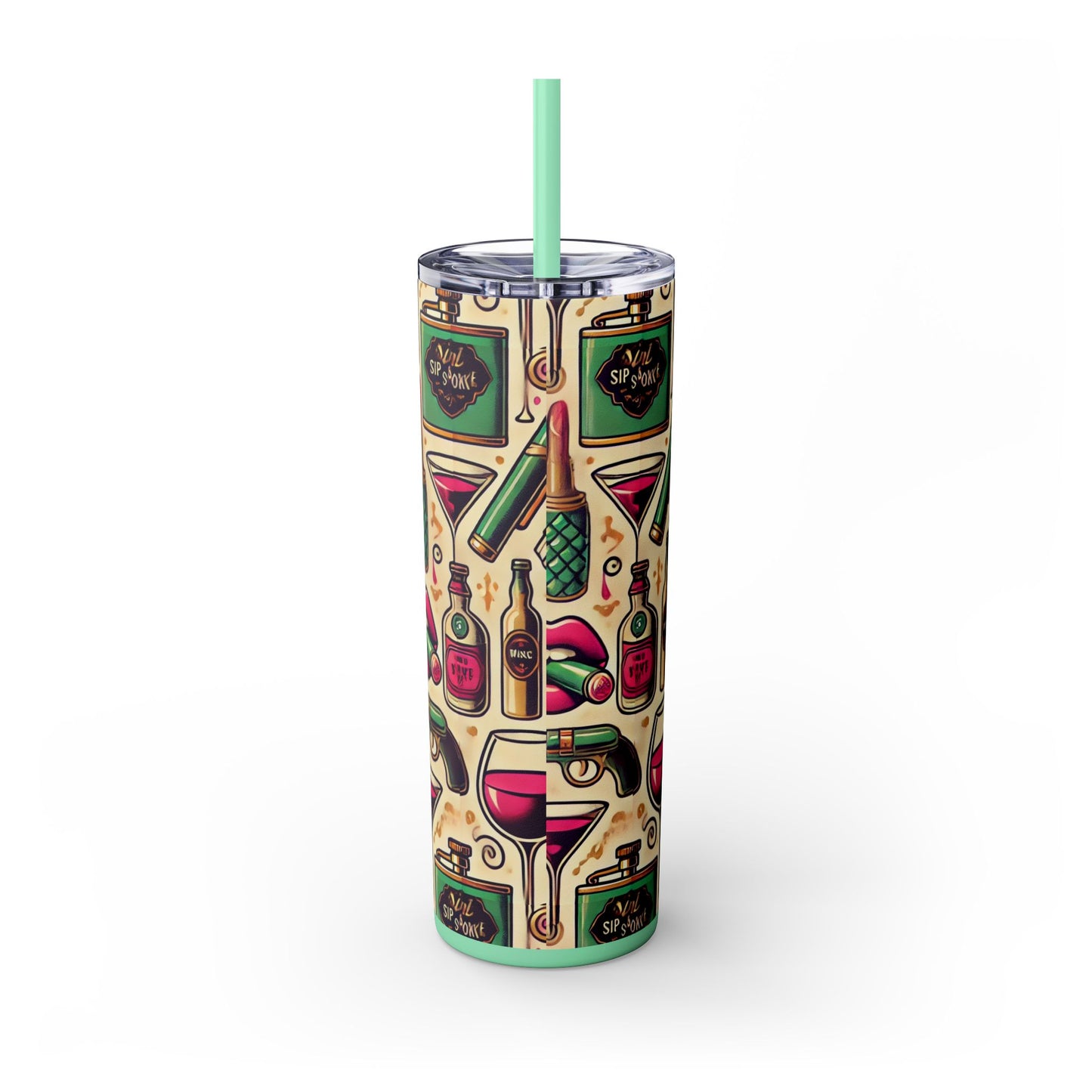 Velvet Sips Skinny Tumbler