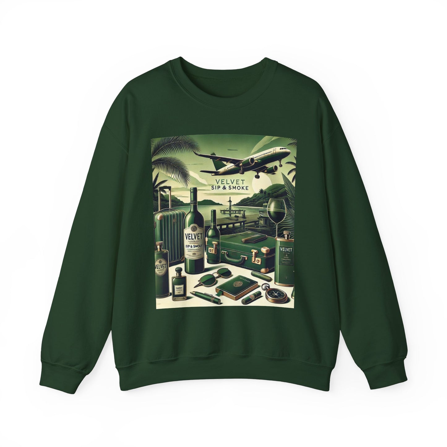 Smoked Mai Tai Green Sweatshirt