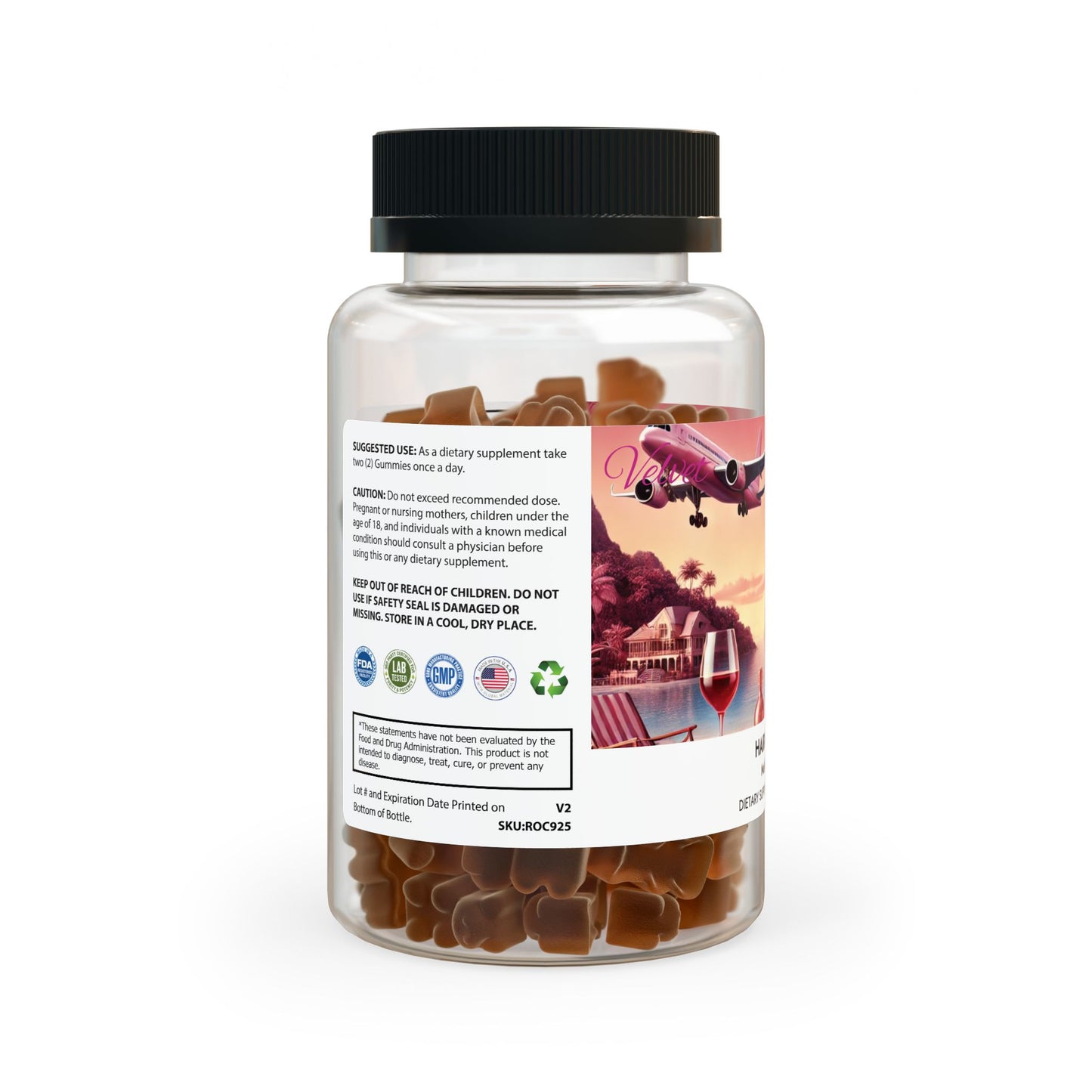 Velvet Hair Vitamin Gummies (60 Gummies)