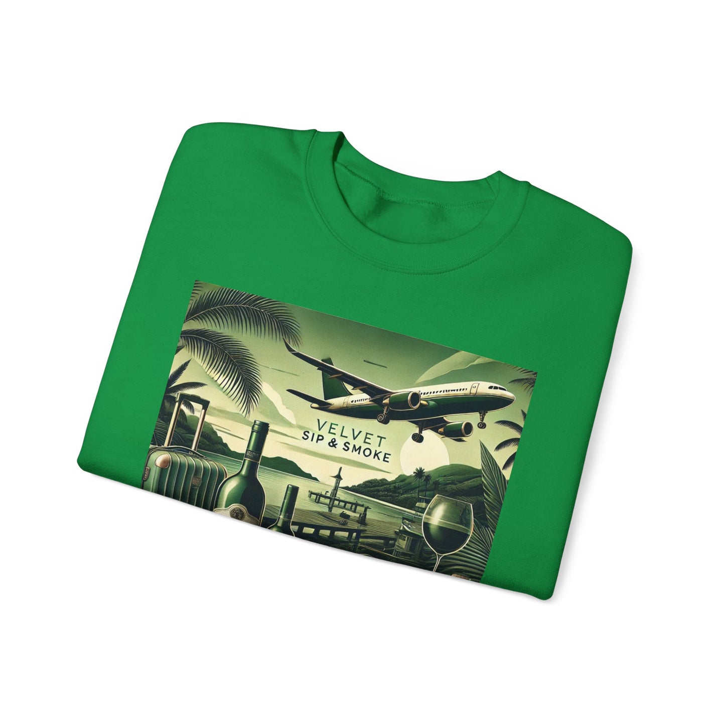 Smoked Mai Tai Green Sweatshirt