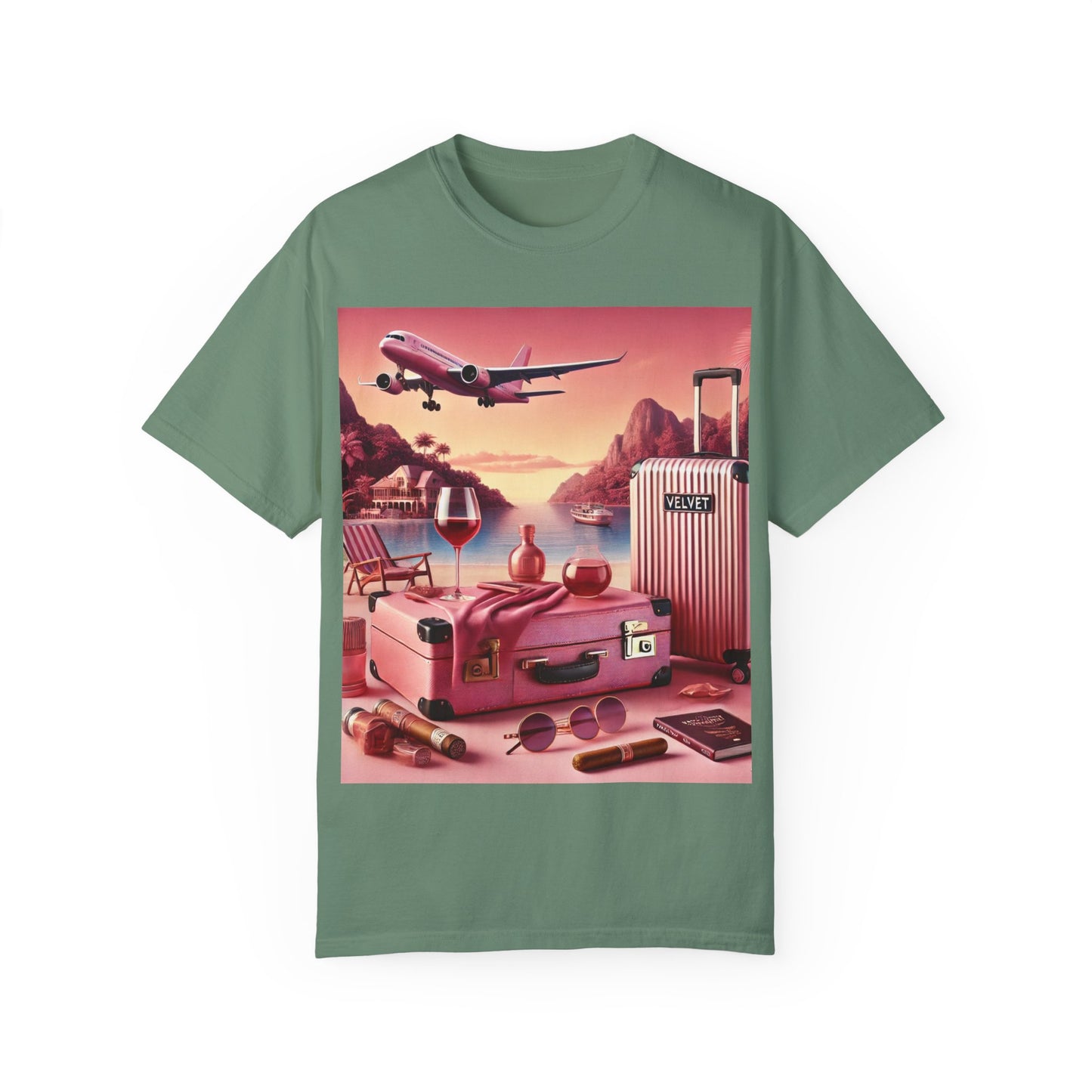 Smoked Mai Tai Pink Sunset T-shirt