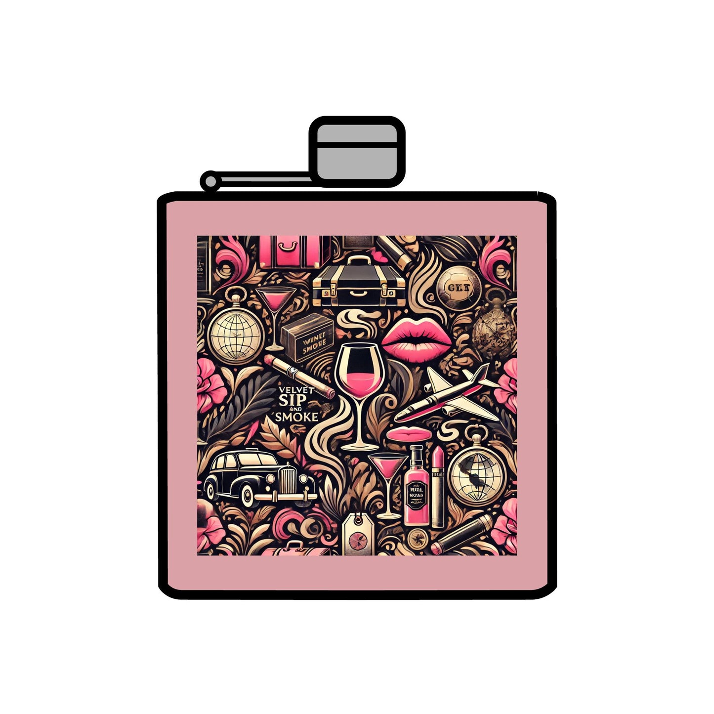 Velvet Voyeur Flask