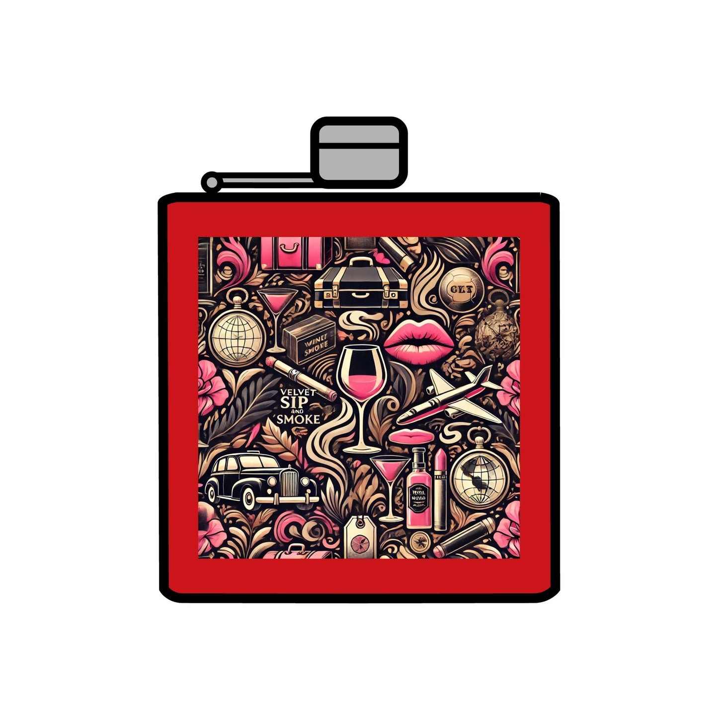 Velvet Voyeur Flask