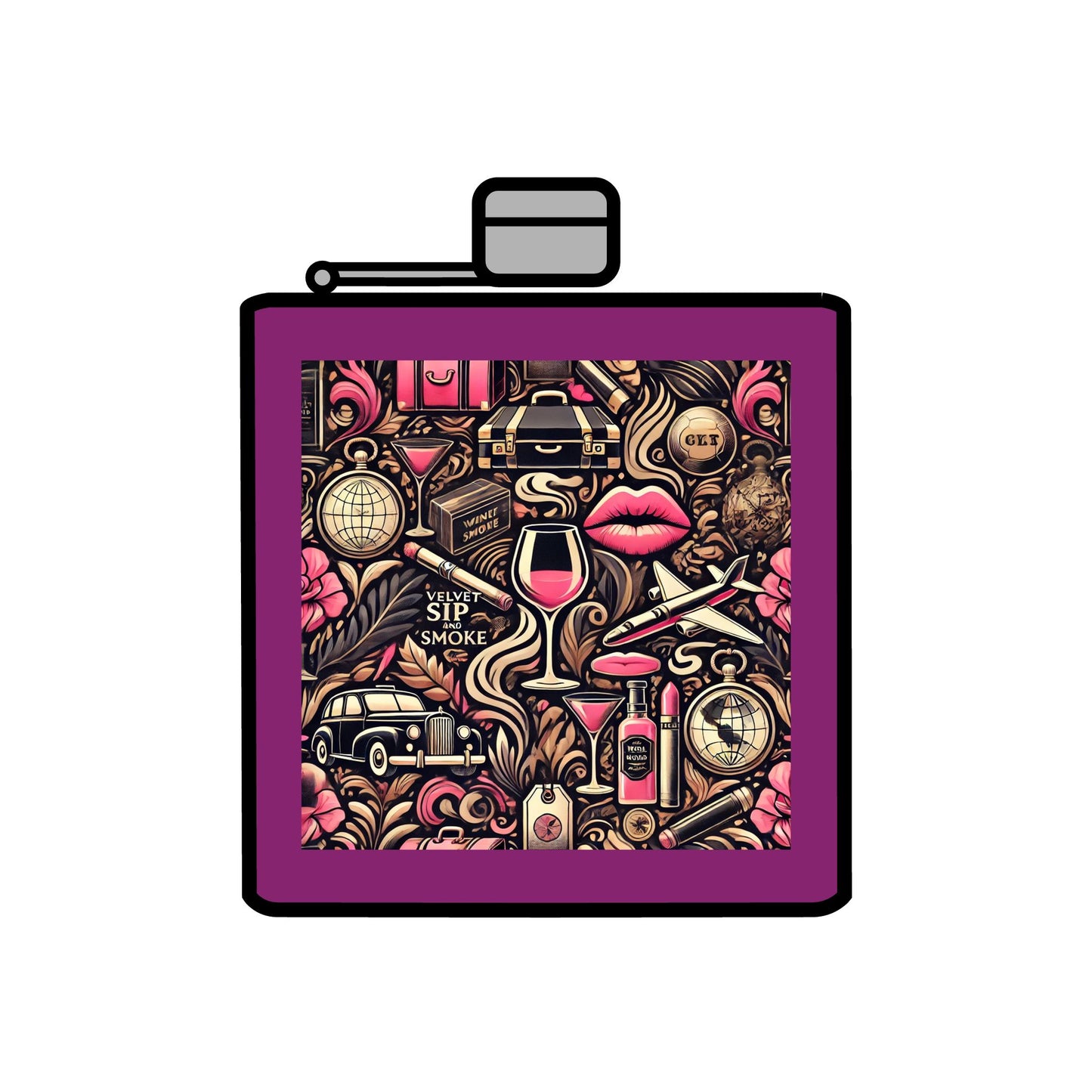 Velvet Voyeur Flask