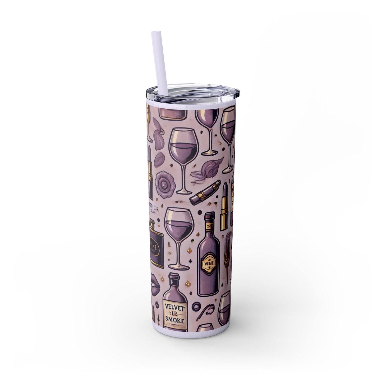 Velvet Sips Skinny Tumbler