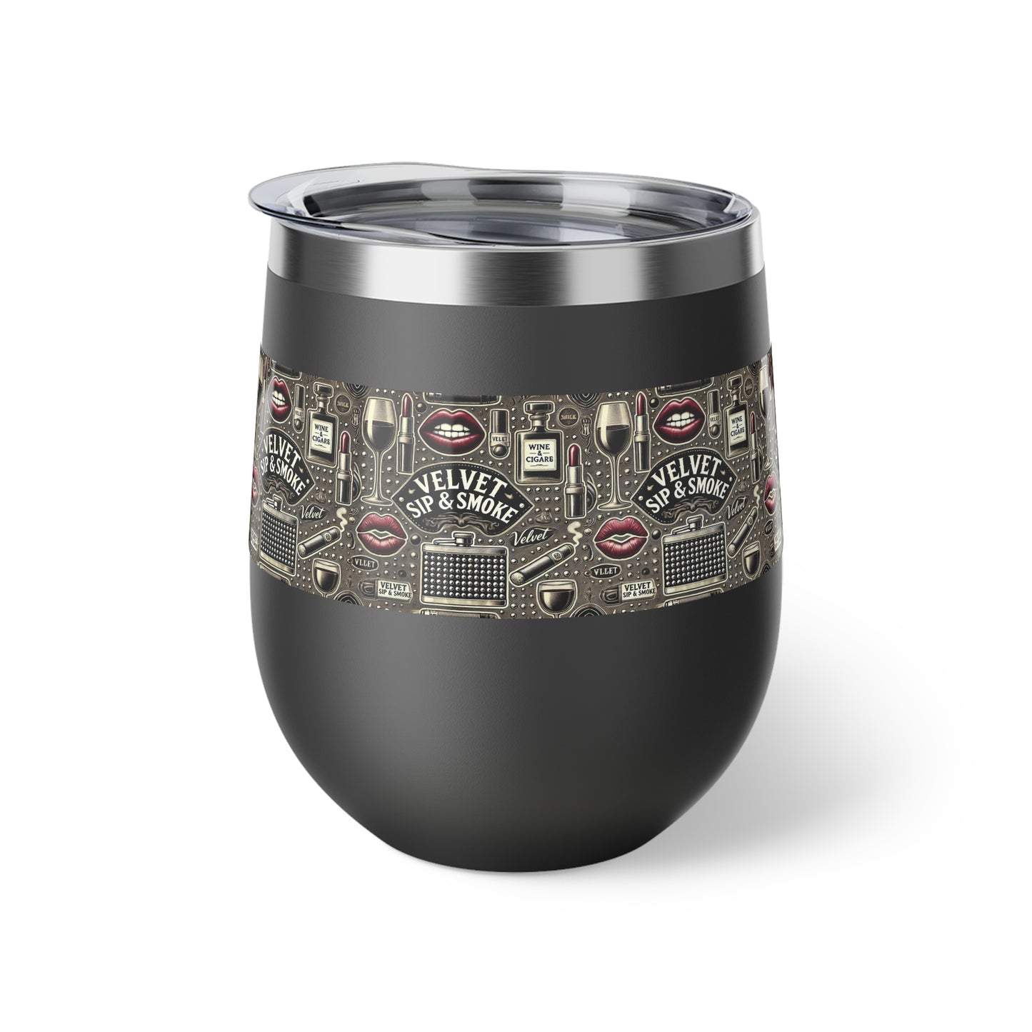 Velvet Sips Luxe Stemless Cup