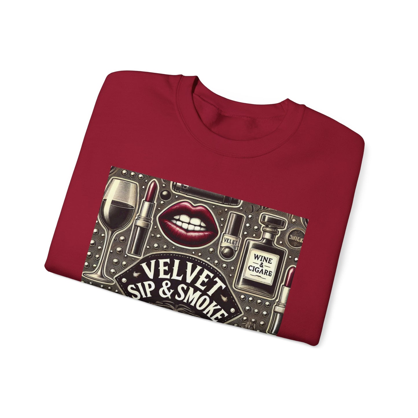 Vintage Vices Studded Pattern Sweatshirt