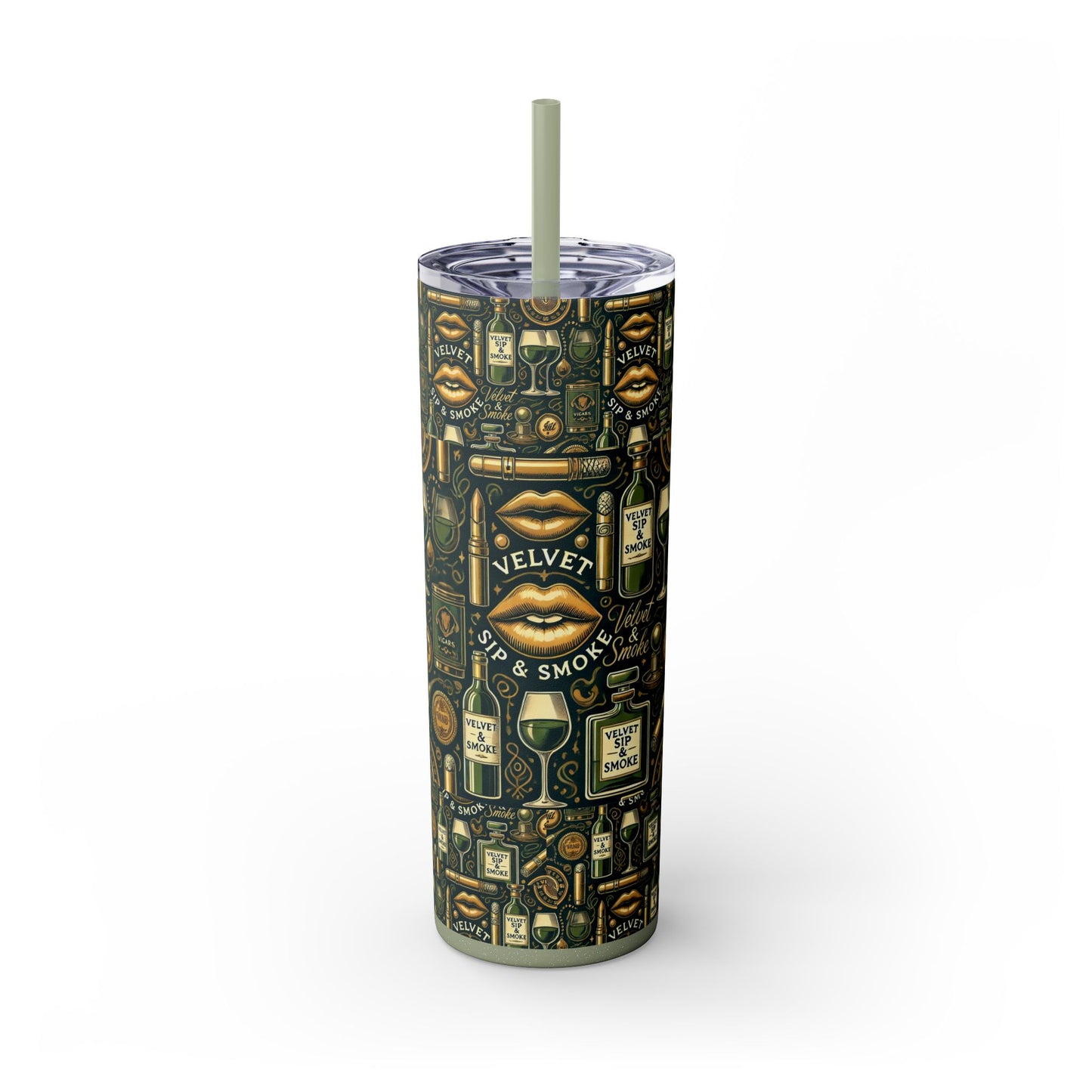 Velvet Sips Skinny Tumbler