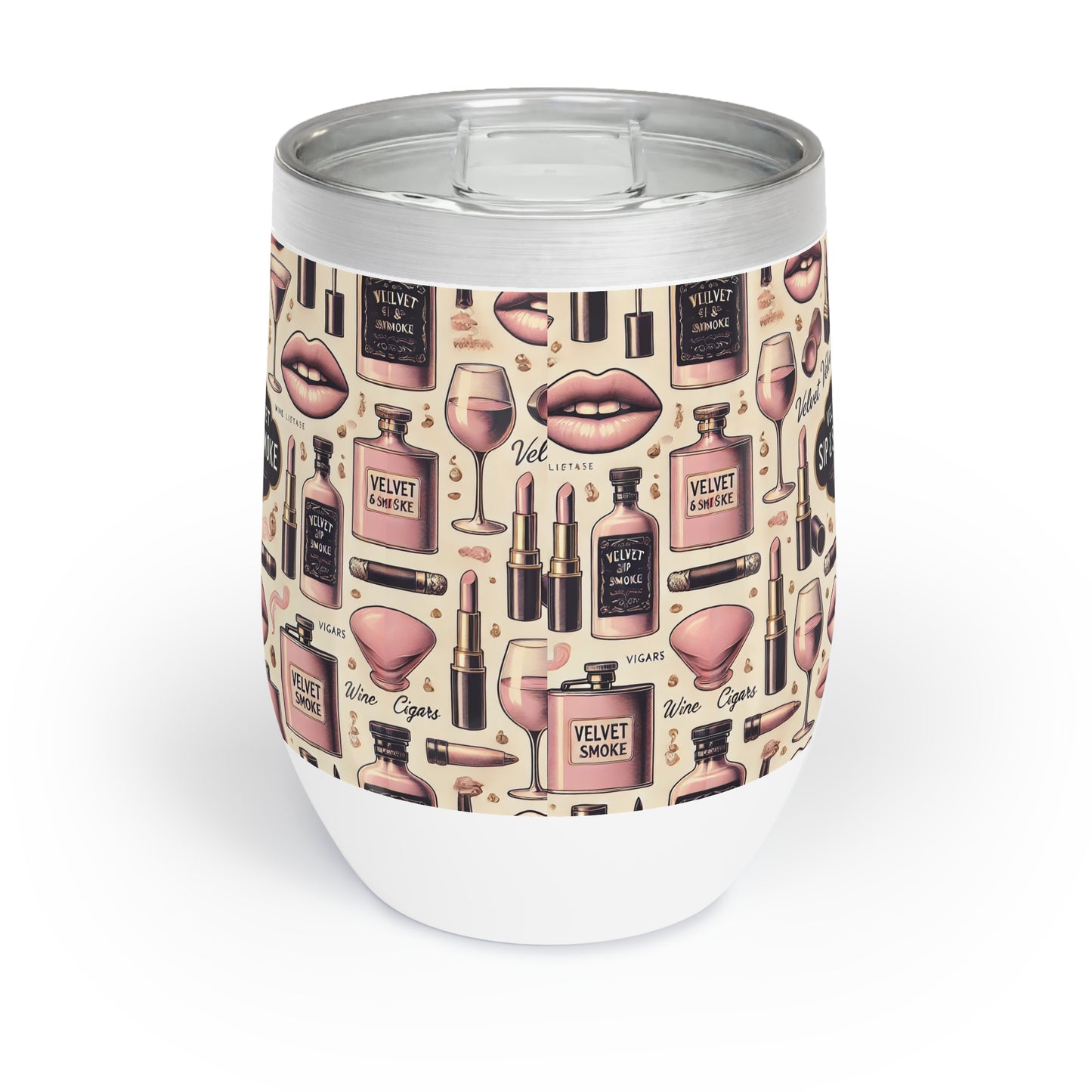 Velvet Sips Wine Tumbler