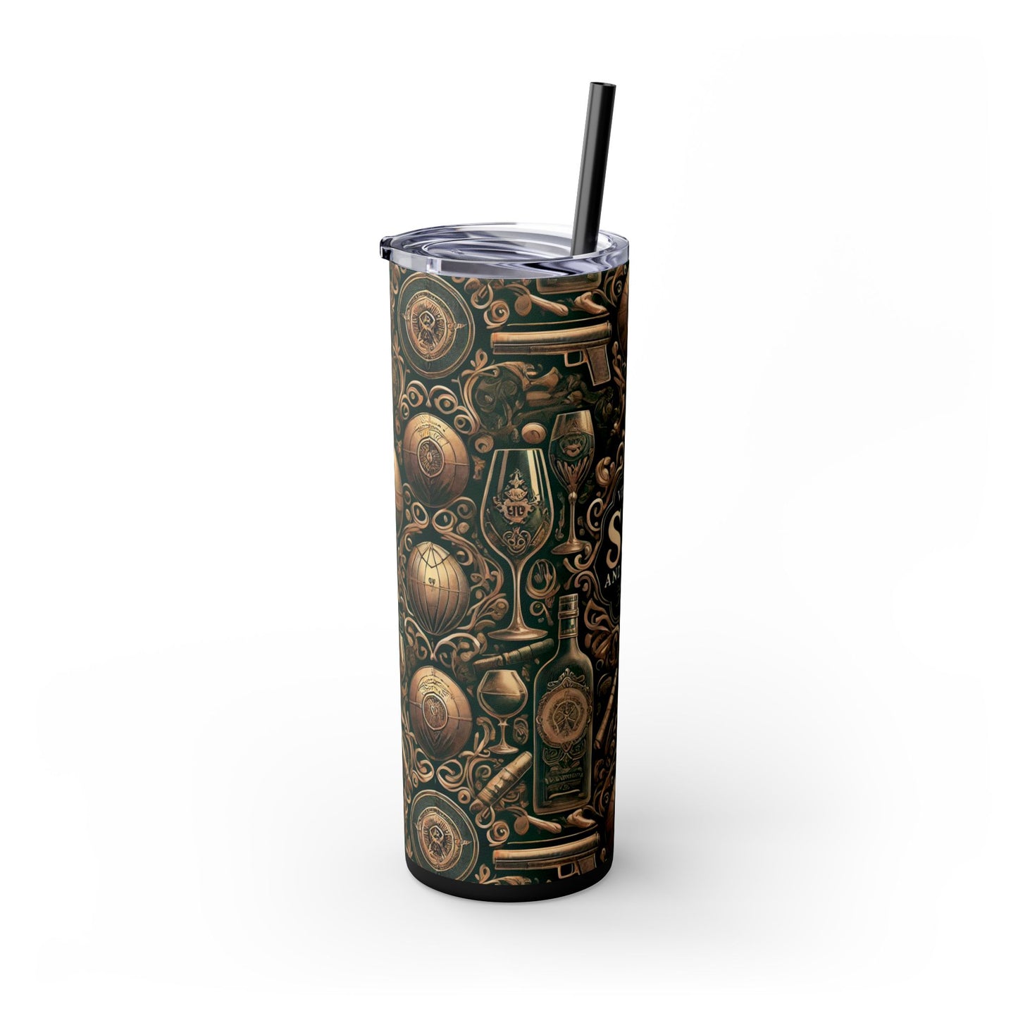 Velvet Sips Skinny Tumbler