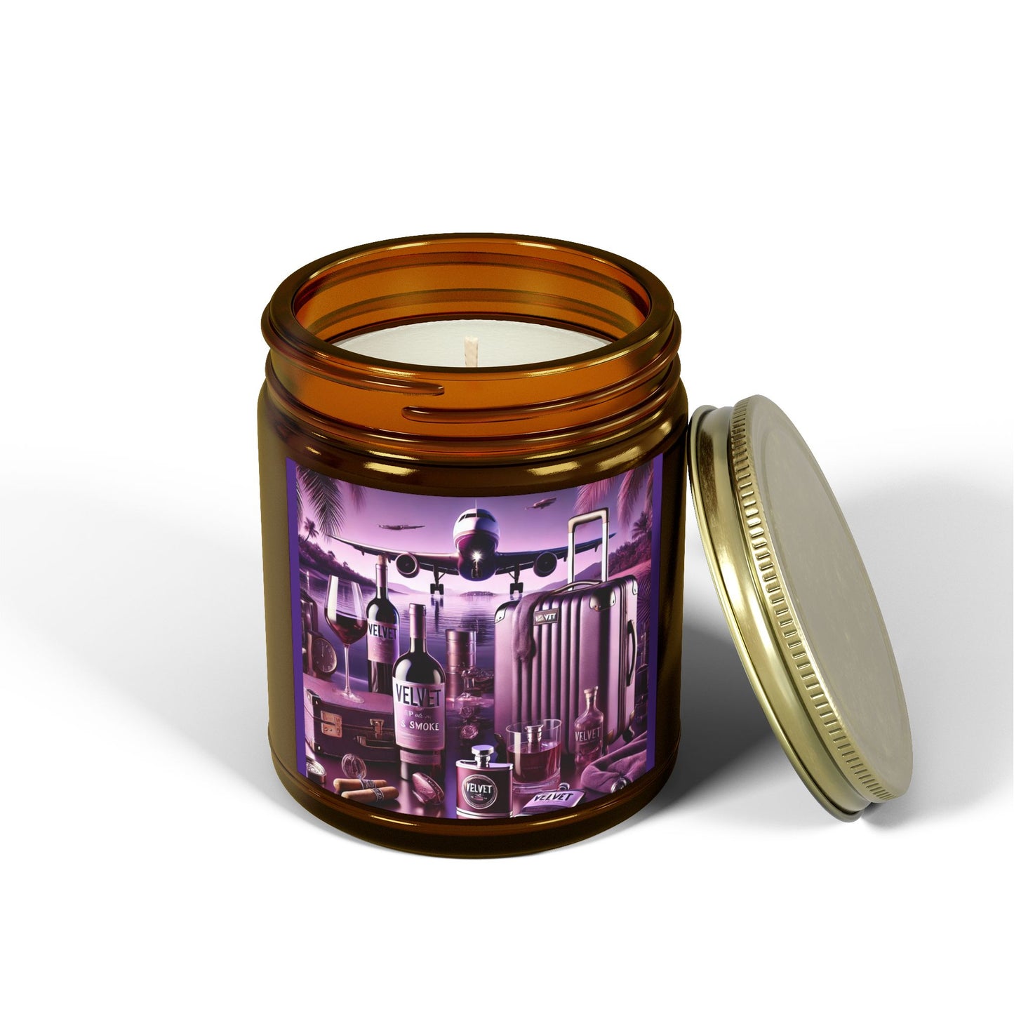 Cuvée Scented Candles, Coconut Apricot Wax (4oz, 9oz)