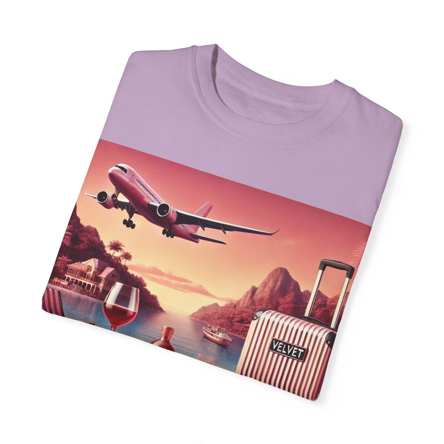 Smoked Mai Tai Pink Sunset T-shirt