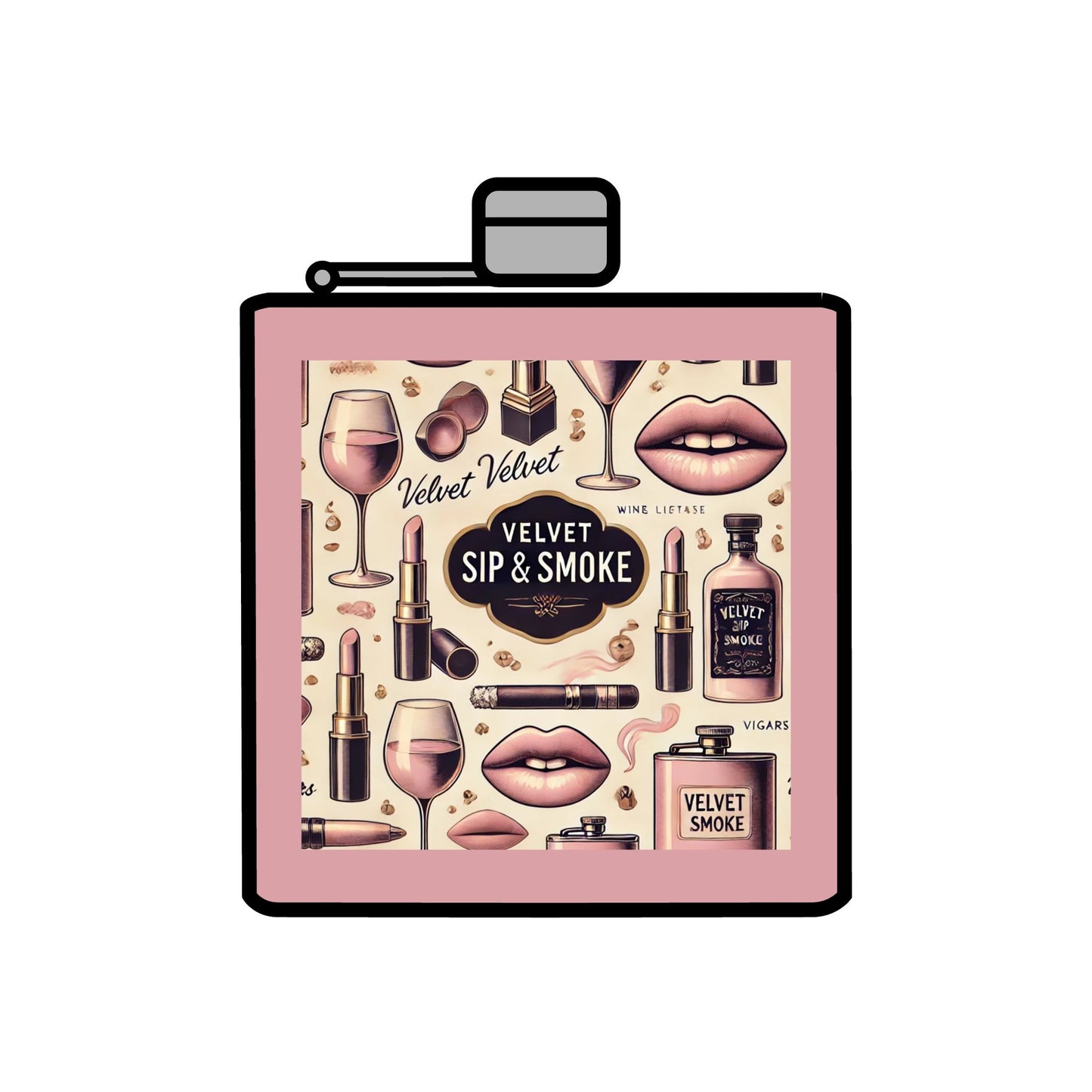 Velvet Voyeur Vintage Vices Flask