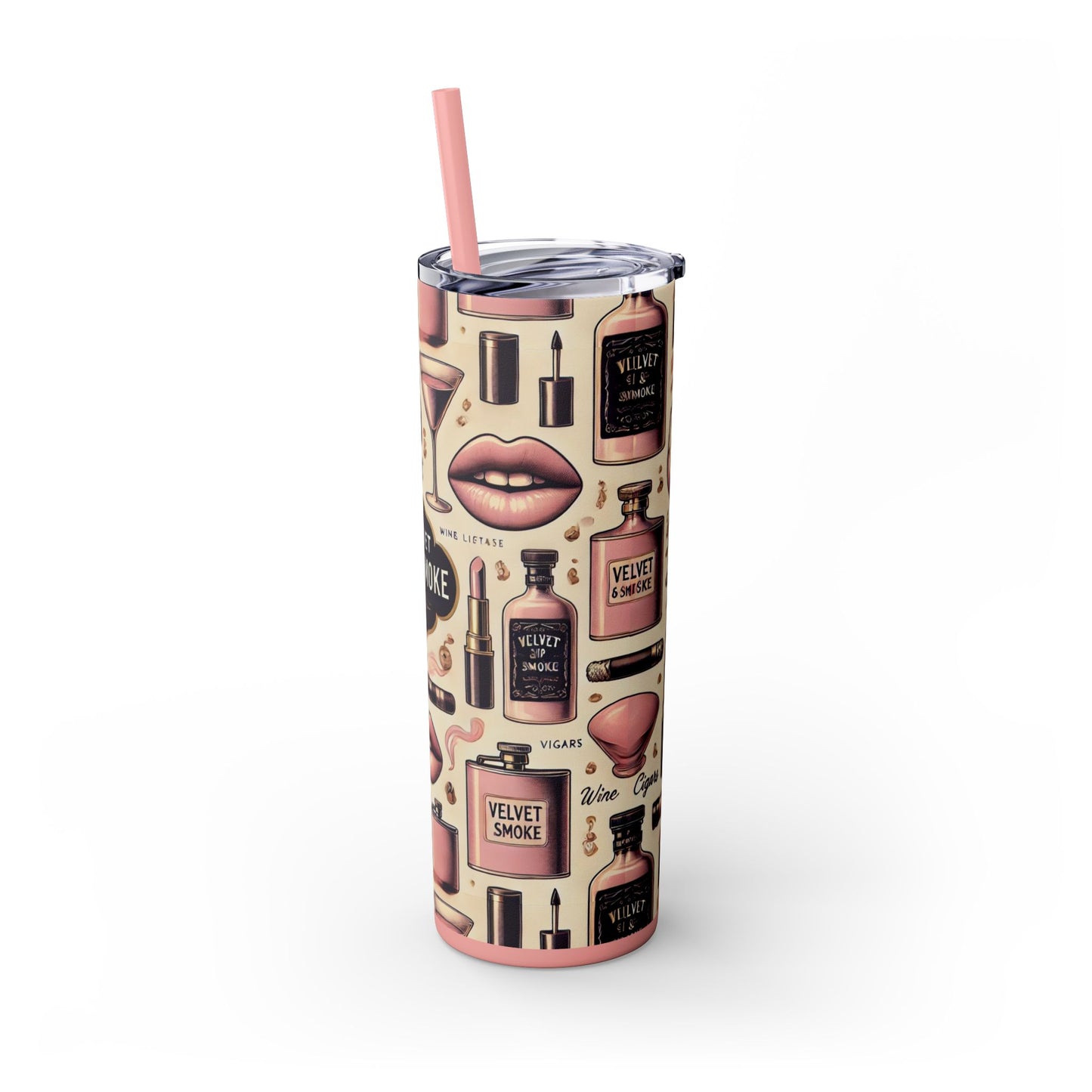 Velvet Sips Skinny Tumbler