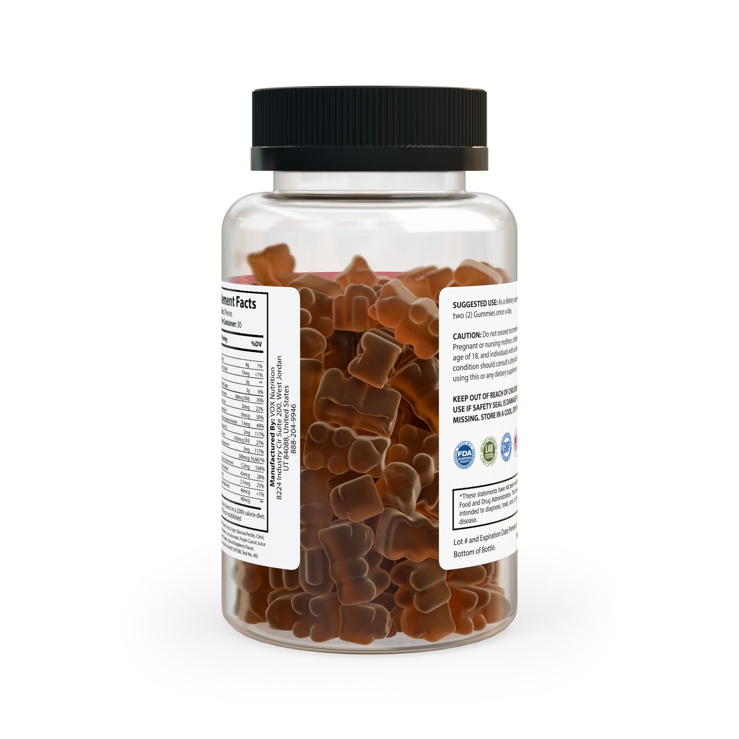 Velvet Hair Vitamin Gummies (60 Gummies)