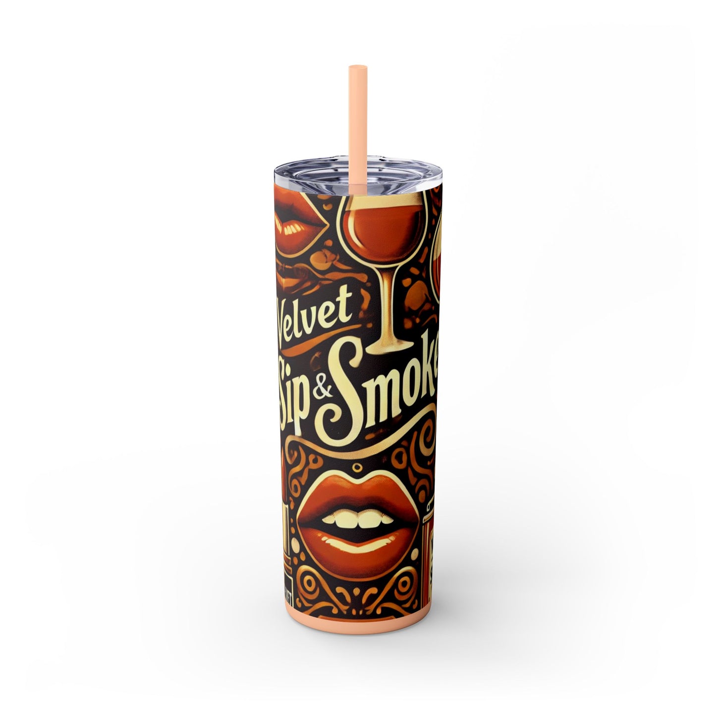 Velvet Sips Skinny Tumbler