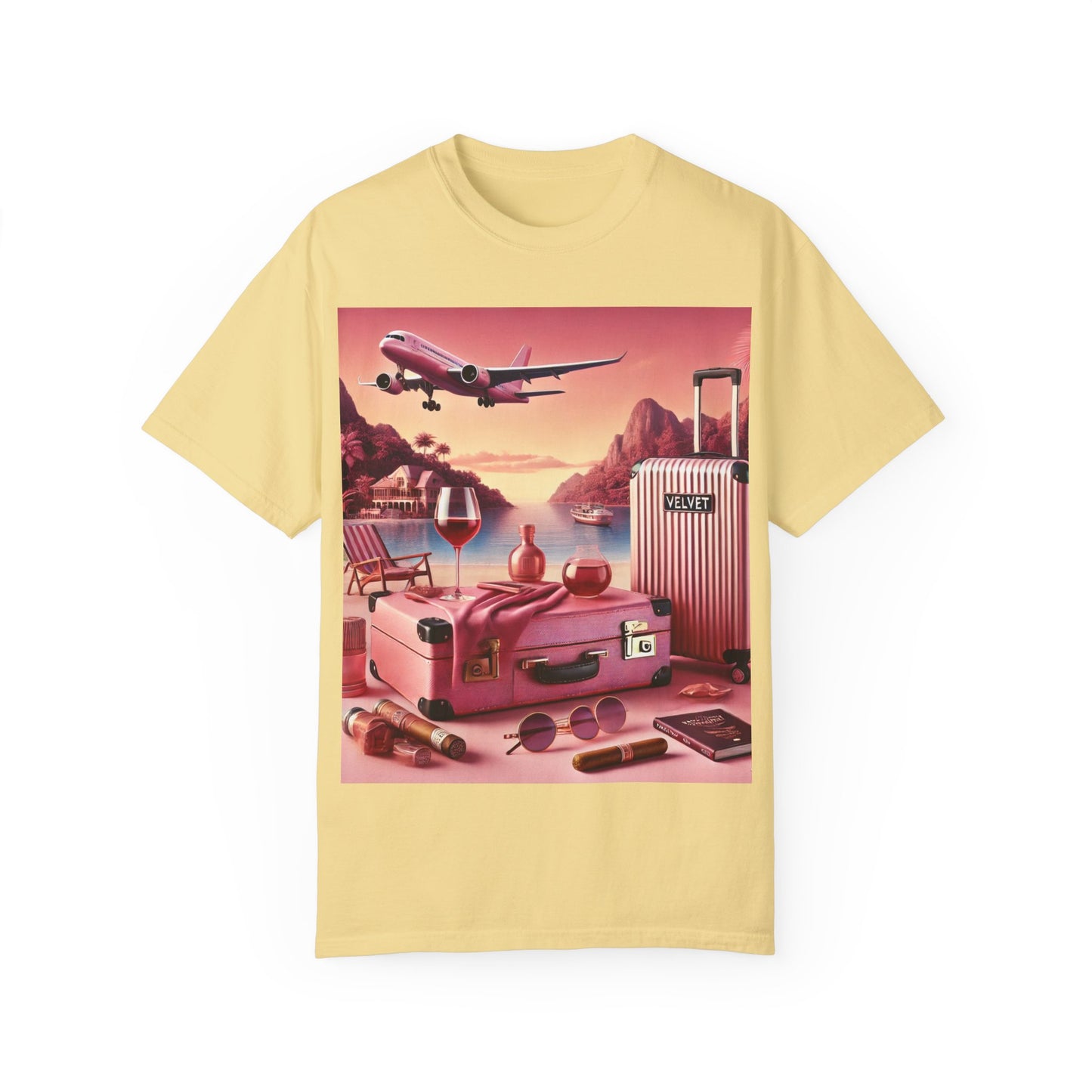 Smoked Mai Tai Pink Sunset T-shirt