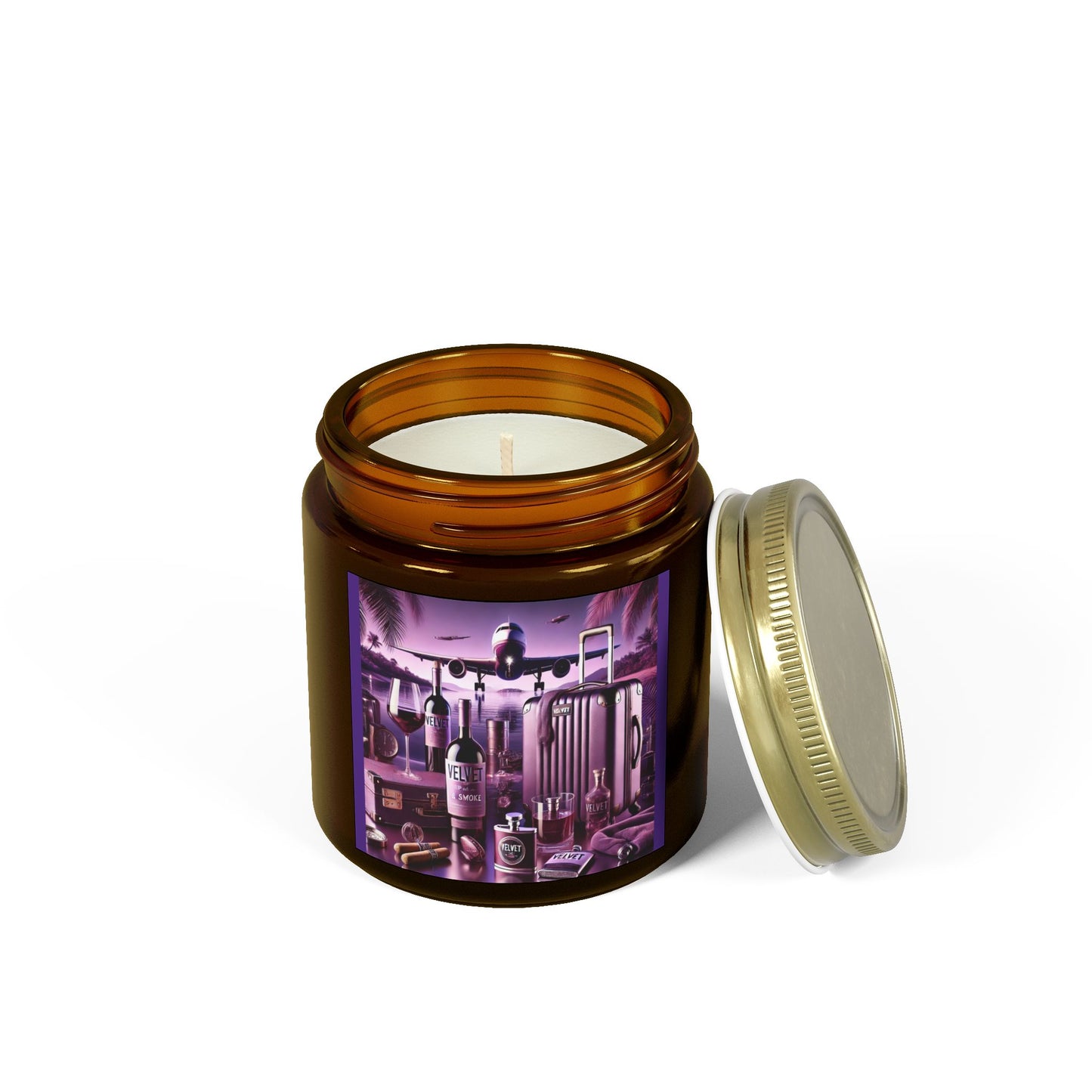 Cuvée Scented Candles, Coconut Apricot Wax (4oz, 9oz)