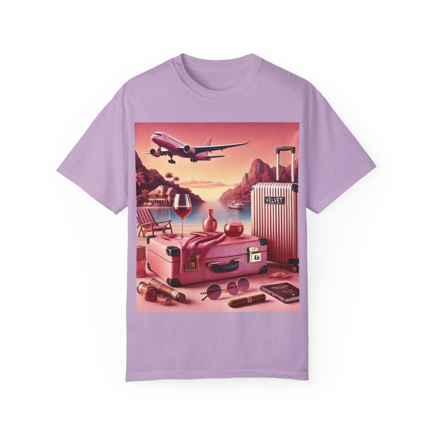 Smoked Mai Tai Pink Sunset T-shirt