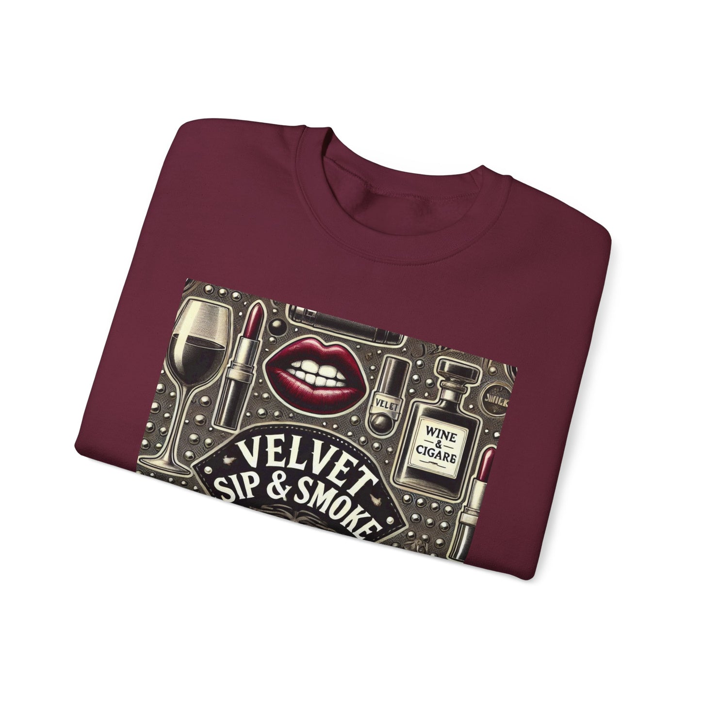 Vintage Vices Studded Pattern Sweatshirt