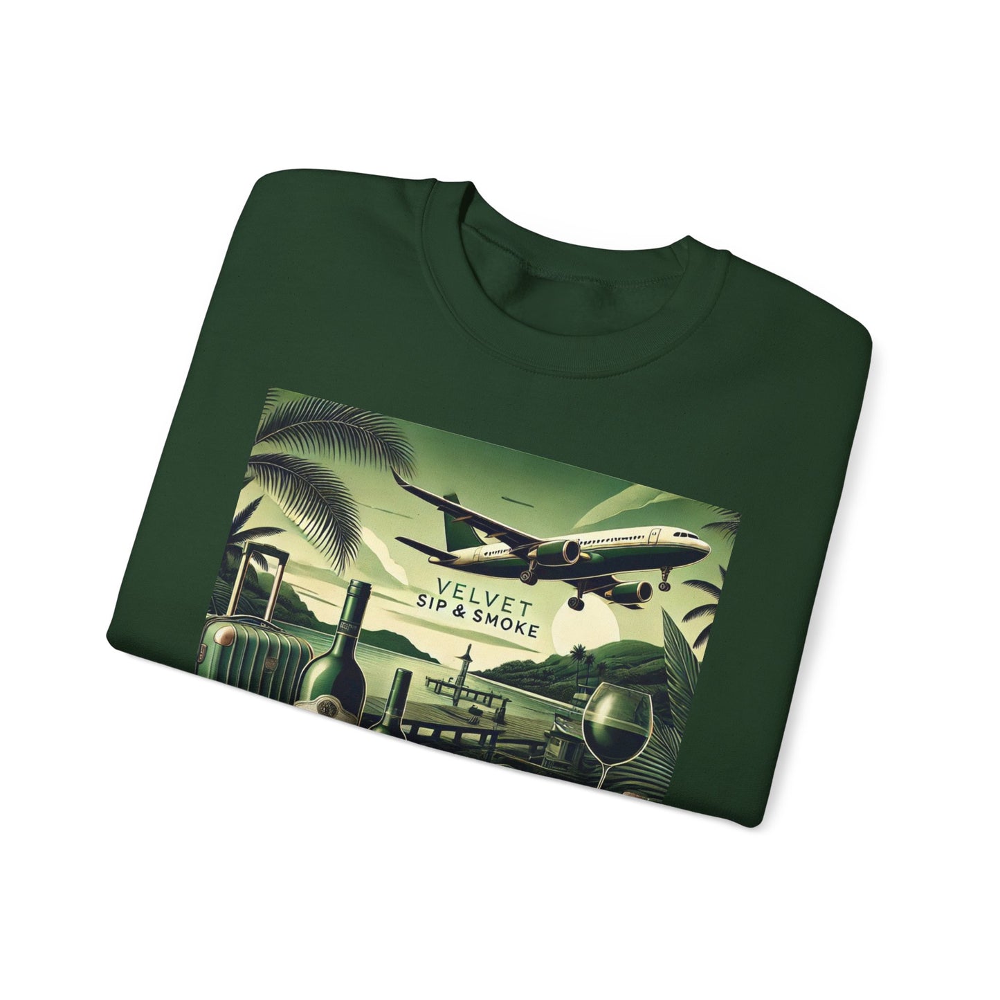 Smoked Mai Tai Green Sweatshirt