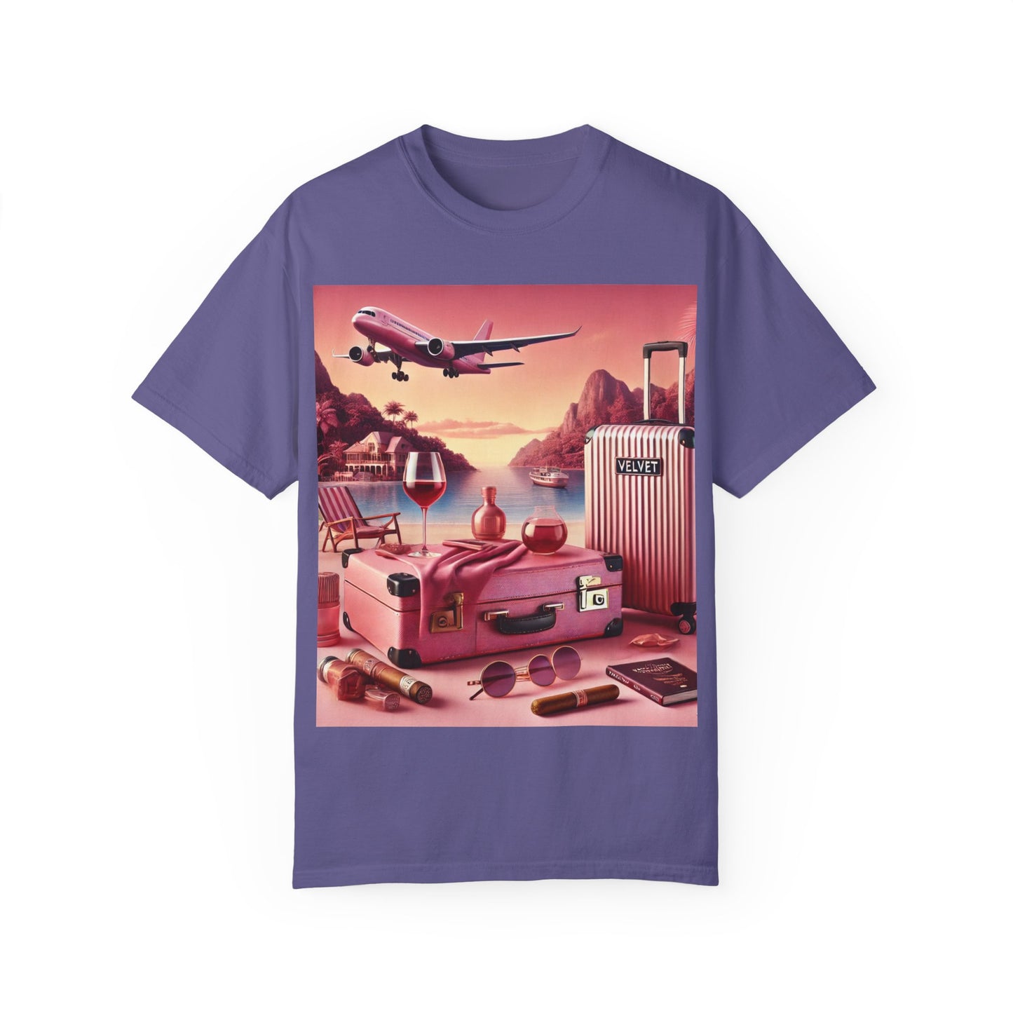 Smoked Mai Tai Pink Sunset T-shirt
