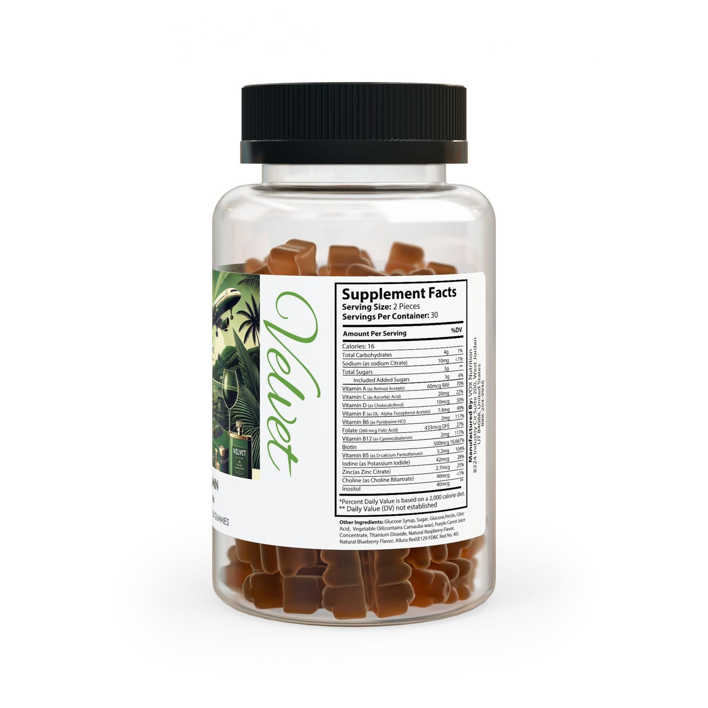 Velvet Hair Gummies (60 ct)
