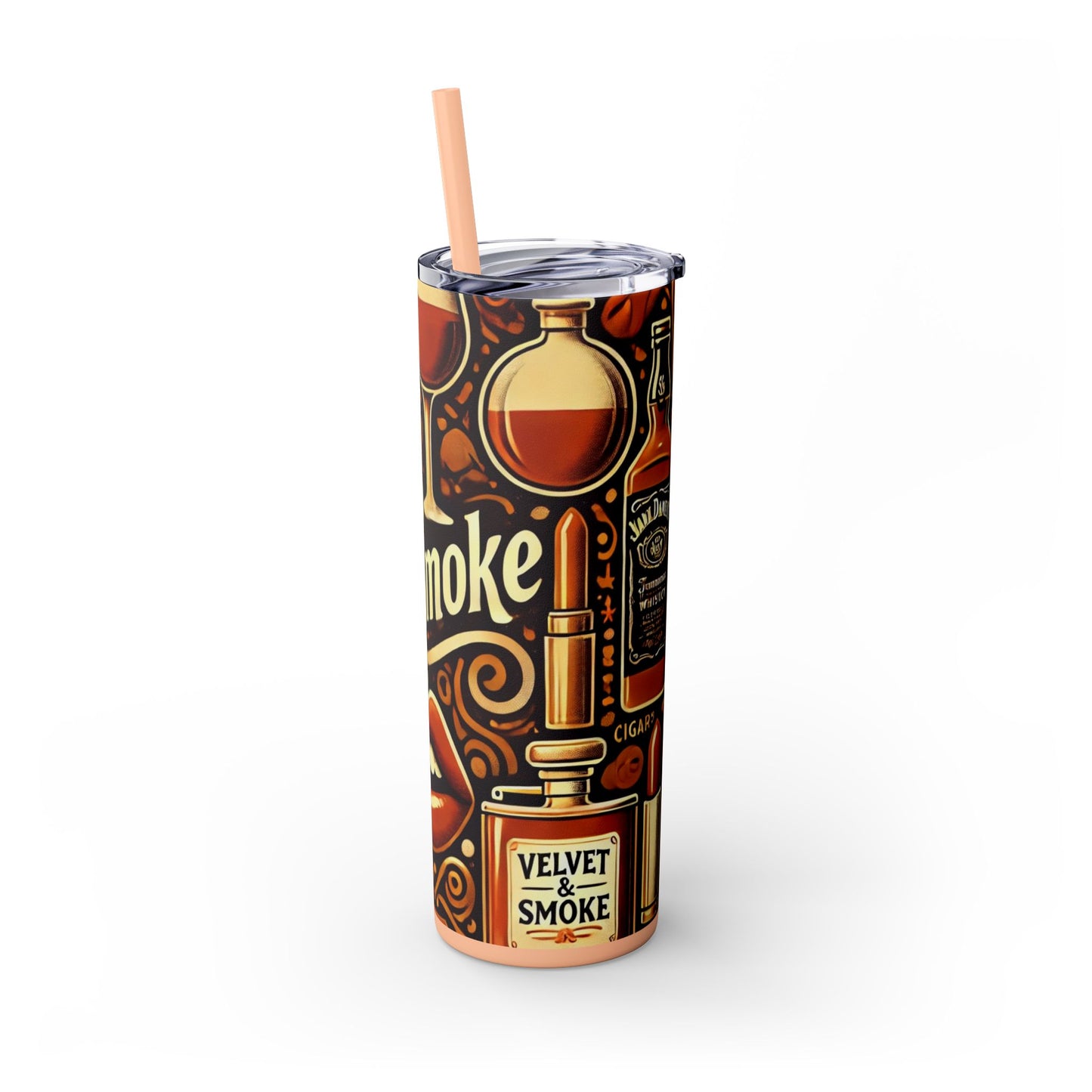 Velvet Sips Skinny Tumbler