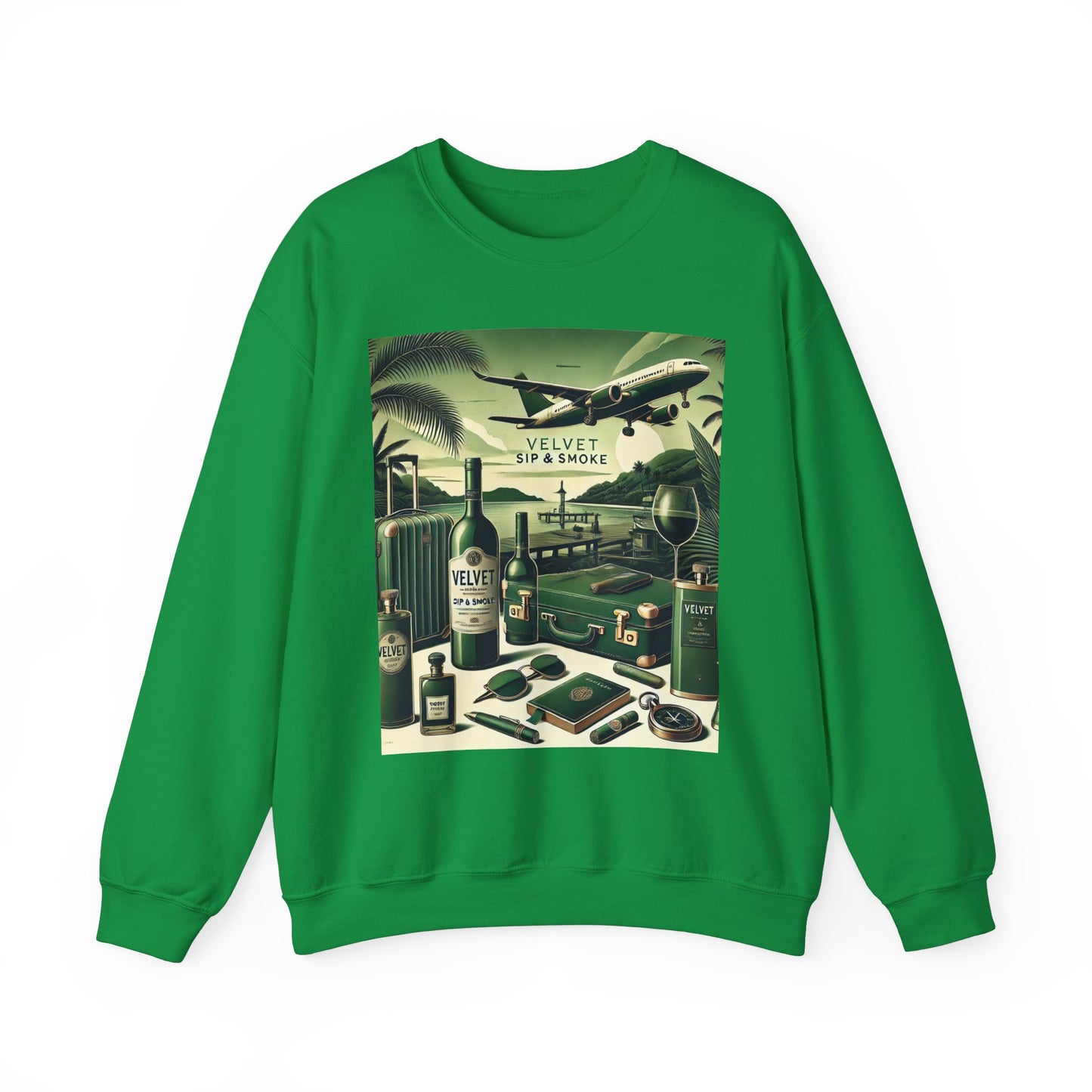 Smoked Mai Tai Green Sweatshirt