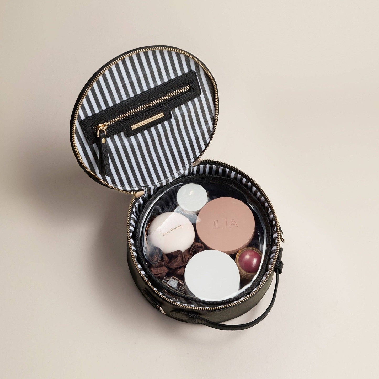Rose Pink Nomad Round Travel Case