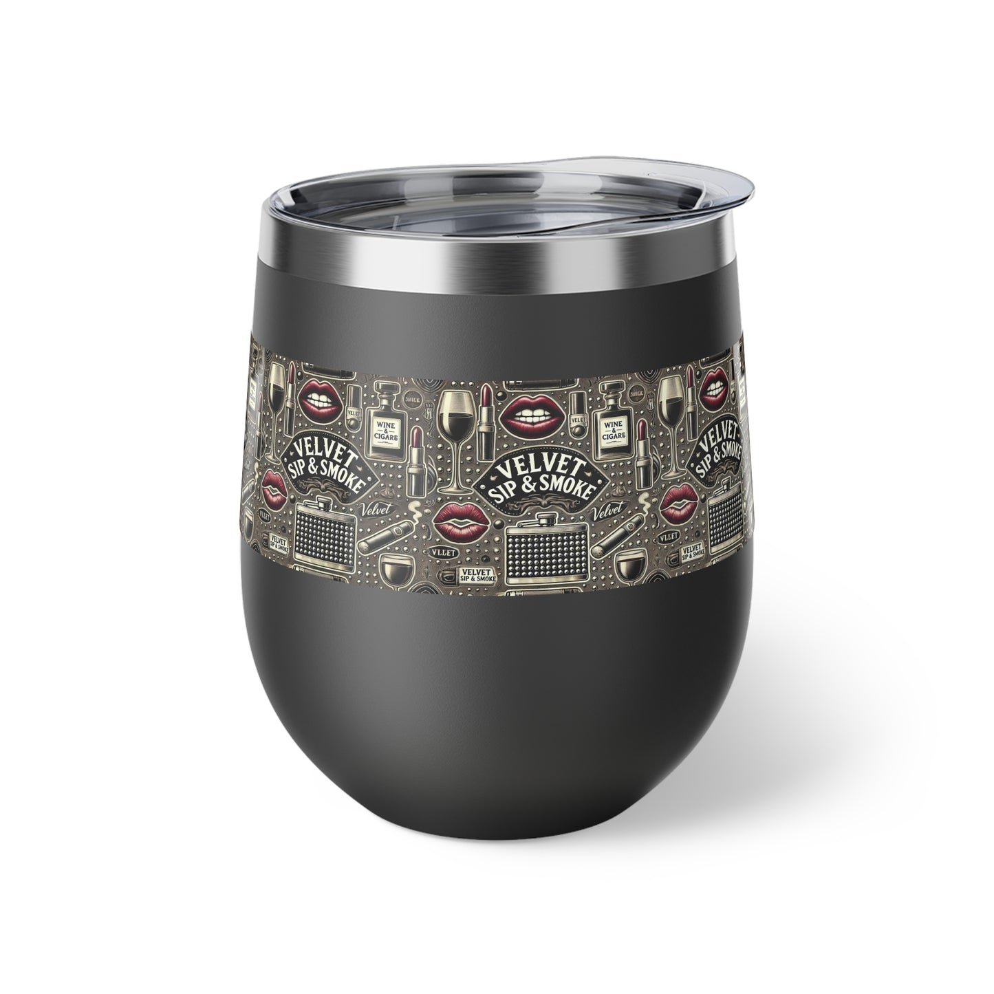 Velvet Sips Luxe Stemless Cup